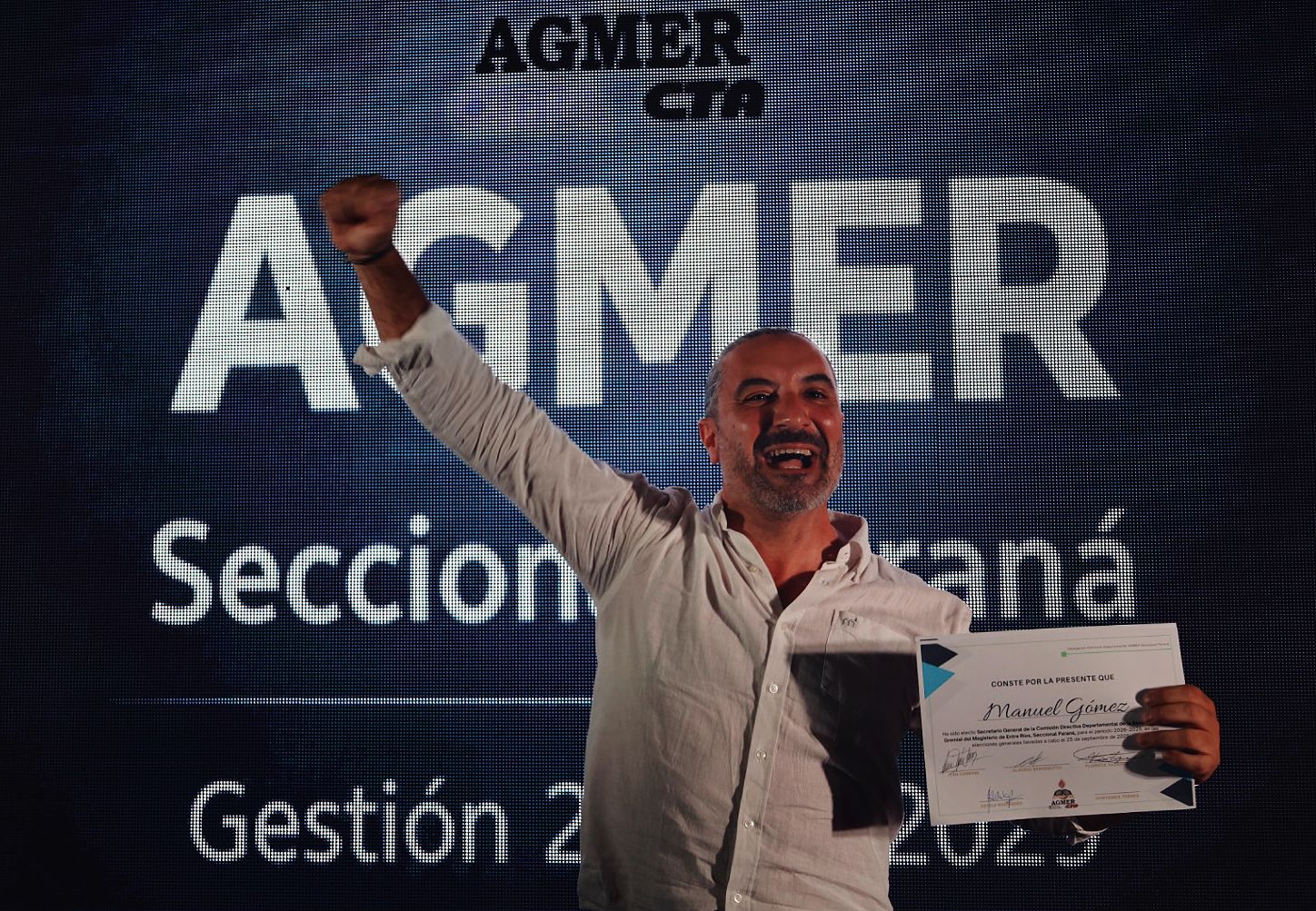 Manuel Gómez espera respuestas a la cuestión salarial