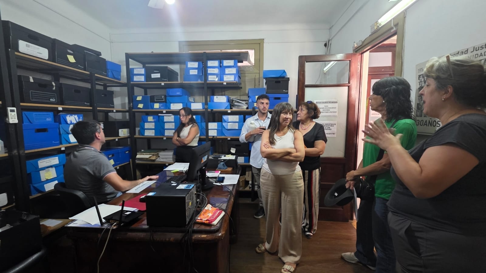 UPCN se reunió con trabajadores del Registro Único de la Verdad