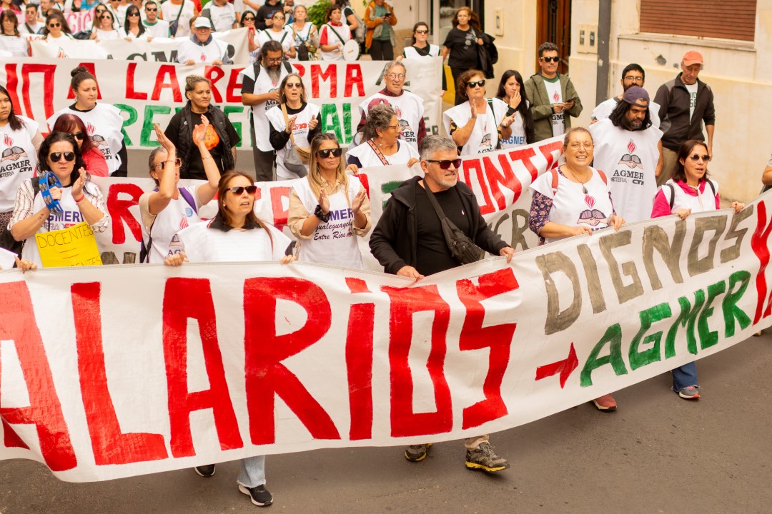 Agmer convoca al quinto paro de 2026
