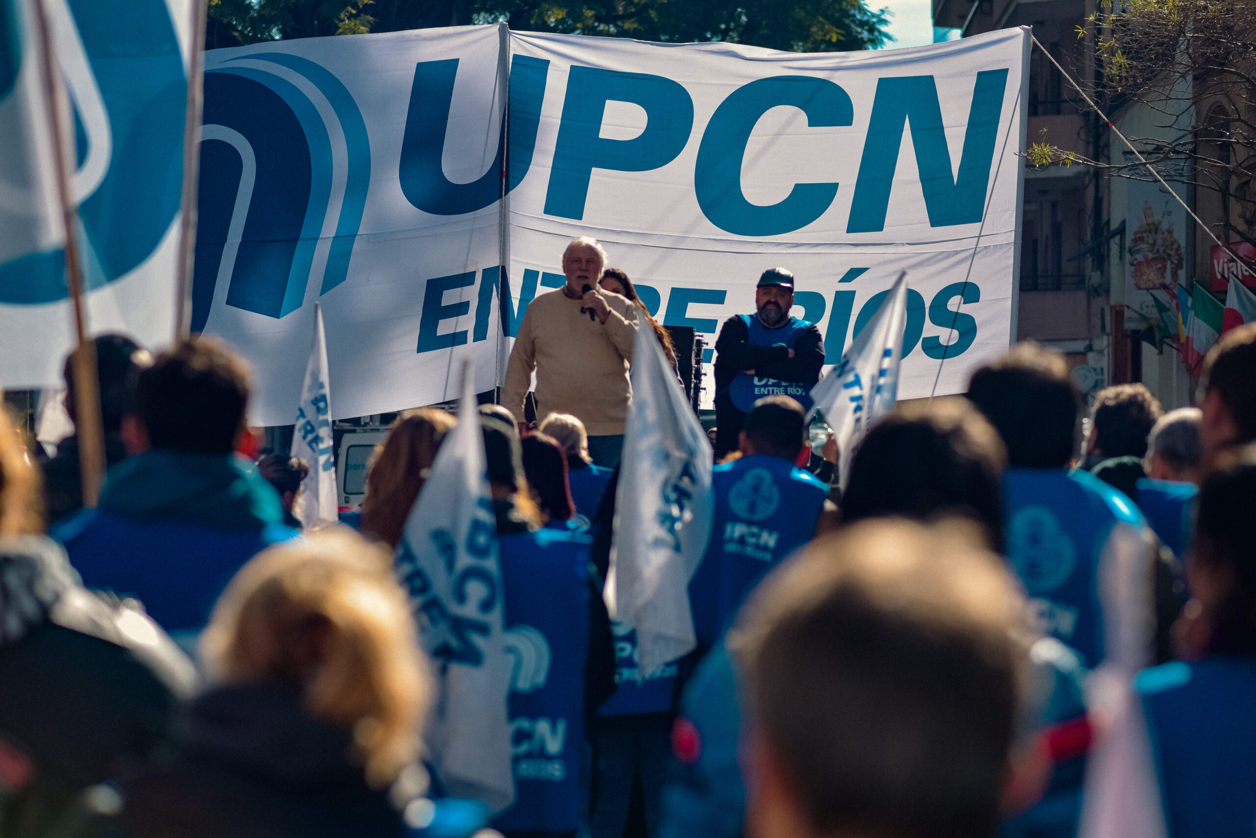 Caja de Jubilaciones: UPCN movilizó para acompañar la exposición del gremio