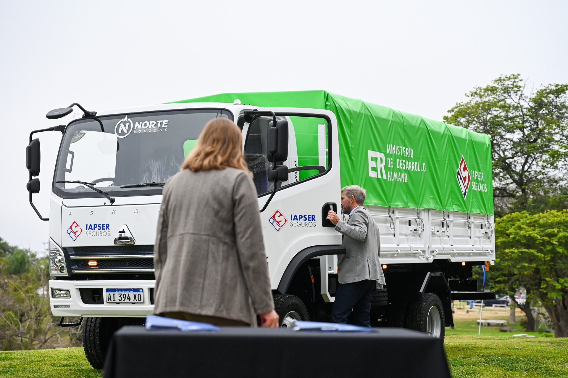 El Gobierno incorporó un vehículo 4×4 para reforzar la asistencia ante emergencias
