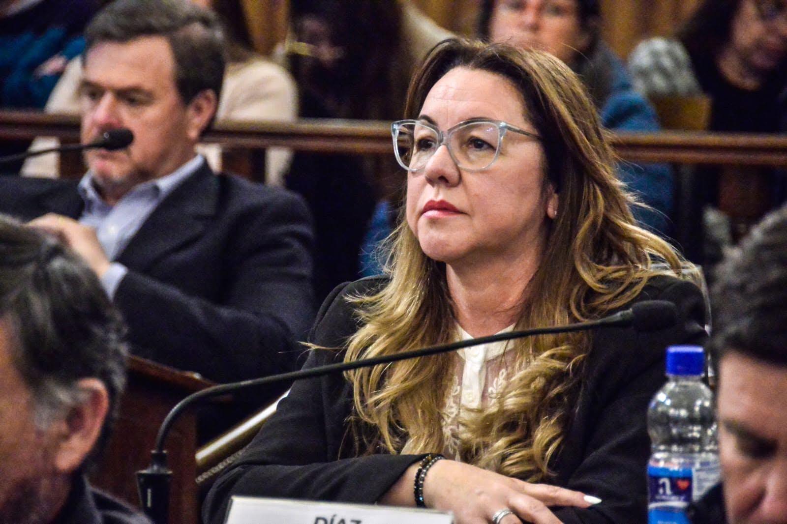 La senadora Díaz se aleja del bloque del PJ en el Senado