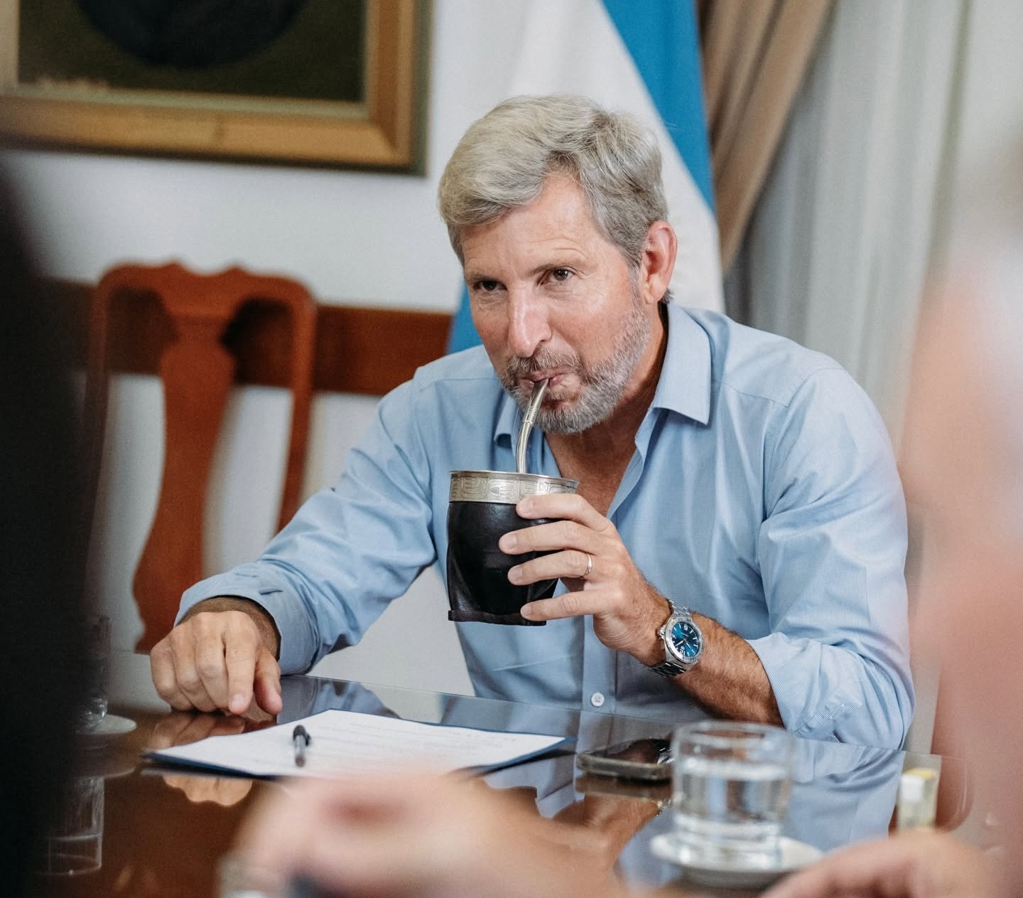 Frigerio habló de la eliminación de pensiones vitalicias y de las PASO